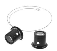 GALPADA Lupa de Diadema para Trabajos de Cerca Gafas Aumento para Reparación de Vidrio Lupa de Aumento Manos Libres Herramienta de Joyería para Vidrio Artesanal