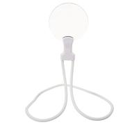 GALPADA Lupa de Lectura Colgante para Cuello con Tubo Flexible Aumento para Personas Mayores y Lupa de Mano Ligera para Lectura Costura y Reparación Apto para Viajes y Uso Diario