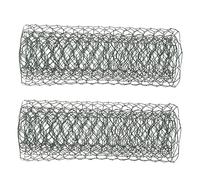 GALPADA Malla De Gallinero Floral y Alambre De Gallinero para Arreglos, Manualidades y Decoración Hogar, 0,6 Mm Grosor x 19 Mm Malla, 0,3 m x 2,4 M, Resistente y Recubierta Verde para Uso DIY