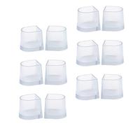 GALPADA Mangas Antideslizantes para Tacones Altos Fundas Protectoras Transparentes l 12 Piezas para Tacones Duraderos Reducción De Ruido Uso Bodas Fiestas y Ceremonias