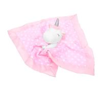 GALPADA Manta de Seguridad de Peluche de Unicornio para Recién Nacido, Ligera y Plegable, Adecuado para Shower Juguete para Bebés Niñas