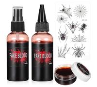 GALPADA Maquillaje Falso De Sangre Falsa Set De Sangre Aerosol Ideal Para Fiestas