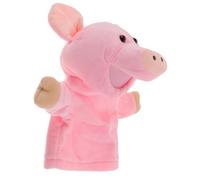 GALPADA Marioneta de Mano de Cerdo de Peluche Interactiva para Juguete Educativo Temprano para Imaginativo y Desarrollo de Comunicación Familiar