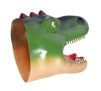 GALPADA Marioneta Mano Dinosaurio Articulada Verde Juguete Educativo para Narración Cuentos Interacción