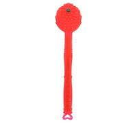 GALPADA Martillo de Masaje Portátil de Silicona Rojo para Cuello y Espalda, Alivia la Fatiga Diseño Ergonómico para Terapia Corporal Eficaz