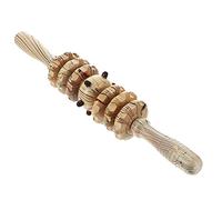 GALPADA Masajeador Abdominal De Madera Rodillo Lumbar Para Masajeador Multifuncional Herramienta De Fitness Para Cosquilleo Salud Para Relajación Casa