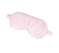 GALPADA Máscara de de Seda Natural Ajustable para Ojos Parche de Sombreado Rosa para Dormir Casa Camping y