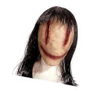 GALPADA Máscara de Halloween Terrorífica de Látex Ligera para Fiestas y Cosplay Diseño de Fantasma Escalofriante para Decoración y Disfraces de Terror Noche de Halloween