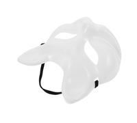 GALPADA Máscara de Zorro de Plástico Reutilizable Ligera para Cosplay y Manualidades Diseño Versátil para Actuaciones y Disfraces Creativos