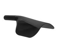 GALPADA Mascarilla Protectora Negra Mango, de Plástico para Corte y Teñido de Cabello, Protector de Laca para Peluquería Profesional y Cuidado del Cabello en Salones y Hogar