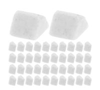 GALPADA Medios Abrasivos Cerámicos Triangulares Blancos para Pulido Fino de Joyas y Rocas, 4mm, 1kg, Ideales para Máquinas Vibratorias de Pulido y Lapidario