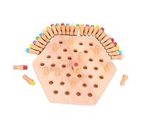 GALPADA Mesa Ajedrez de Memoria Juguete Educativo Interactivo de Madera para Estimular el Pensamiento Lógico para Edad Temprana