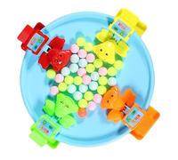 GALPADA Mesa Comiendo Cuentas Coloridas Juguete Educativo Interactivo para Padres Mejora Coordinación y Pensamiento Estratégico Color Aleatorio Color Aleatorio