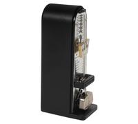 GALPADA Metrónomo Mecánico Negro, Mini Tamaño Portátil para Guitarra, Violín, Piano y Batería, Herramienta Precisa de Ritmo para Práctica y Exámenes Musicales