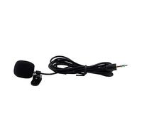 GALPADA Micrófono De Solapa Mini Clip 3,5 Mm, Cable De 1,5 M, Rango De 30-15000 Hz, Sensibilidad 52db, para Profesores En Reuniones y Enseñanza