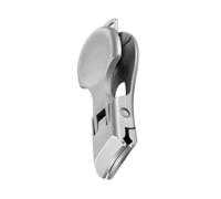 GALPADA Mini Cortaúñas De Mandíbula Ancha De Acero Inoxidable Resistente Salpicaduras Para Uñas De Manos y Pies Borde Inclinado Para Viajes Oficina y Uso Doméstico