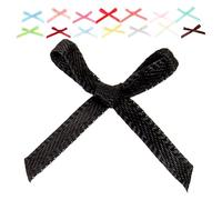 GALPADA Mini Lazos de Poliéster 3 Mm, 500 Unidades en 50 Colores Surtidos, Cintas Pequeñas para Manualidades, Decoración de Regalos y Proyectos DIY en Hogar y Fiestas