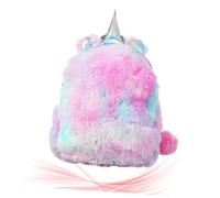 GALPADA Mochila de Criatura Fantástica para Pequeños Bolsa de Juguetes de Peluche Mochila para Niñas Bolsa de Felpa para Preescolar para Guardería y Escuela Infantil
