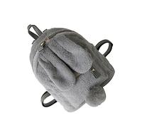 GALPADA Mochila School Bag Pack Escolar Sling Bag morral Mujer maletín Escolar Storage Bags maletin Escolar Handbag Shoulder Bag Bolso de Hombro de Las niñas Bolsa de Libro de Felpa Grey