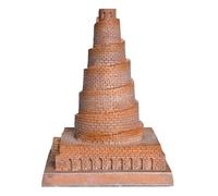 GALPADA Modelo Arquitectónico de Resina Marrón Escultura Europea Realista para Decoración del Hogar y Tienda de Ropa, Proceso Manual y Uso Duradero