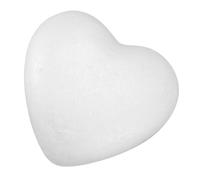 GALPADA Modelo de Corazón de Espuma de Color Claro 28 Cm para Manualidades Diy, Decoración Artesanal de Modelado Espuma Ligera para Pintura y Bricolaje Romántico