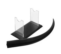 GALPADA Modelo de Pestañas Postizas Gigantes Modelo de Pestañas Grandes en Formación Negro Vinilo y Acrílico y Mejorar Habilidades de Injerto para Salón y Negocios de Belleza