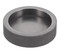 GALPADA Molde de Lingotes de Grafito Redondo 10ml (50x40x8x13 Mm) para Fundición de Metales como Oro y Aluminio, Reutilizable, Resistente y Ligero para Hornos y Fundición Artesanal