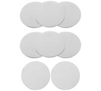 GALPADA Monedas en Acero Inoxidable para Grabado 50 MM X 1,5 MM, 8 Piezas, Medallas Espacio para Grabar, Adecuadas para Medallas Conmemorativas y Manualidades