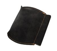 GALPADA Monedero De Hombre Cierre Automático De Resorte, Cartera Pequeña De Piel Sintética Negra, Compacto y Portátil, Adecuado para Viaje y Uso Diario, Organizador Cómodo y Ligero