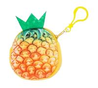 GALPADA Monedero Mini De Peluche Kawaii con Forma De Piña Bolsa De Fuzzy con para y Mujeres para y
