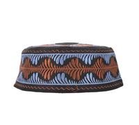 GALPADA Muslim Prayer Hat para Bordado Detallado Gorro Islámico Transpirable de Étnico Sombrero para Oración y Celebraciones Eid Adecuado para Diario Religiosos