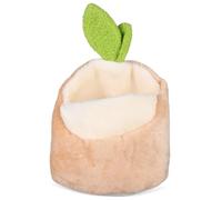 GALPADA Nido de Hámster de Navidad Casa Cálida para Hámster Escondite para Mascotas Pequeñas Invierno la Jaula