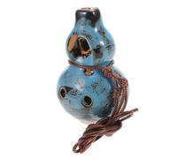 GALPADA Ocarina de Cerámica Azul de Instrumento Musical C para y Relajación Portátil y de Tocar para y Narración de Historias