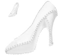 GALPADA Organizador de Joyas Soporte de Anillos y Pendientes Tacón Alto Expositor para Collares y Baratijas Diseño Compacto para Uso Doméstico Exhibidor para Almacenamiento y Exhibición