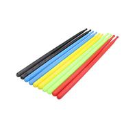 GALPADA Palillo De Tambor Baquetas De Nailon Para Batería Baquetas Ligeras Profesionales Negras