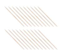 GALPADA Palitos de Madera de Naranjo para Uñas 150 Piezas Empujador de Cutículas Multifuncional Removedor Suave de Piel Muerta Cuidado Preciso de Uñas en Casa y Pedicura