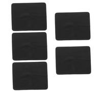 GALPADA Paños de Microfibra Fácil de Llevar para Limpiar Gafas y Pantallas Electrónicos, 5 Unidades de Paños de Gamuza Negra y Eliminar Manchas para Uso Personal y Profesional