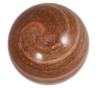 GALPADA Pantalla de Lámpara de Cristal Forma de Globo y Orificio de 55 MM, Cubierta para Lámpara de Mesita de Noche y Luz Ambiental, Tulipa Esférica de Repuesto para Bombillas