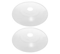 GALPADA Pantalla de Lámpara Industrial Metálica de 30 CM para Exterior, Cubierta de Acero Inoxidable Resistente al Agua, Protector de Bombilla para Iluminación de Porches y Caminos de