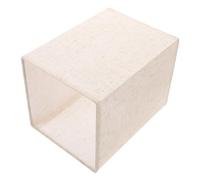GALPADA Pantalla Difusión Óptima de Luz Vintage de Lámpara de Tela Rectangular Estructura de Hierro, Diseño Retro y Rústico para Salón y Comedor para Ambiente Interior