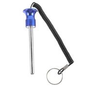 GALPADA Pasador Magnético para Pila de Pesas Cuerda Azul 8X125 MM Accesorio para Máquinas de Gimnasio Multifuncional Sistema de Poleas de Peso para Entrenamiento Avanzado