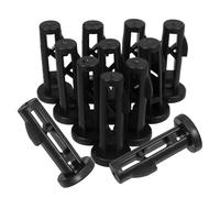 GALPADA Pasadores de Pestillo para Tapa de Cubo de Basura 240L 12 Piezas de Plástico Resistentes para Exteriores Accesorios de Repuesto para Contenedores Protección contra Viento y Uso