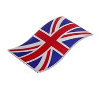 GALPADA Pegatina Metálica Autoadhesiva para Coche Bandera del Reino Unido, Calcomanía Decorativa para Parachoques Exterior, Adecuado para Camiones y Hombres