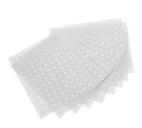 GALPADA Pegatinas de Recompensa para Profesores Forma de Pentagrama, Adhesivas Plateadas de 0,8 Cm, 10 Hojas para Aula, Incentivos Escolares y Manualidades Educativas