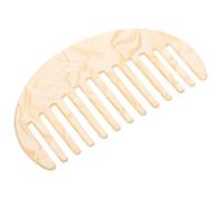 GALPADA Peine Antiestático para Cabello Rizado y Mojado Desenredante de Dientes Anchos Peine para Peinar y Cardar Fácilmente