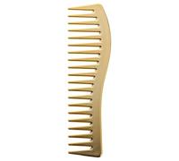 GALPADA Peine Recortador de Bambú para Cabello Graso, Peine de Dientes Anchos para Peinar y Organizar Cabello Anudado, Uso Profesional en Barberías