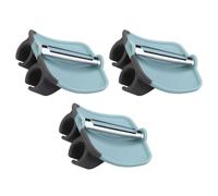 GALPADA Pelador de Patatas y Frutas Diseño Ergonómico, Pack de 3 Piezas Multipropósito de Acero Inoxidable 430 para