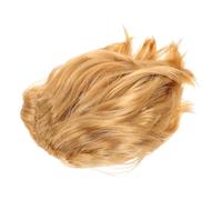 GALPADA Peluca Rubia para Hombre Estilo Político Fibra Sintética de Alta Temperatura, Apariencia Realista y Ajustable, Adecuado para Cosplay y Fiestas Divertidas