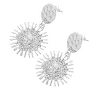 GALPADA Pendientes Colgantes Solares para Mujer Diseño Bohemio Vintage Pendientes Redondos de Aleación Joyería Boho para Fiestas y Uso Diario