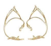 GALPADA Pendientes Puño Para Orejas Geométricos Para Mujer Joyas De Hadas No Se Decoloran